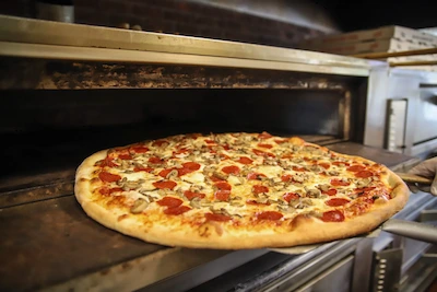 Fresh Pizza from Oven